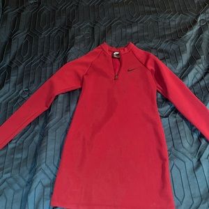 Nike half zip dress